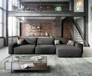 kutna garnitura lanzo xl 380x176x69cm, materijal: mikrofibra - slika 15