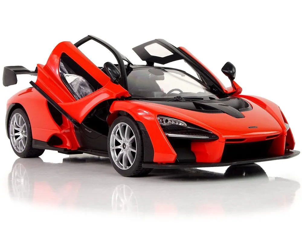 Auto na daljinsko upravljanje McLaren Senna Rastar 1:14 narančasti - Mursko Središće