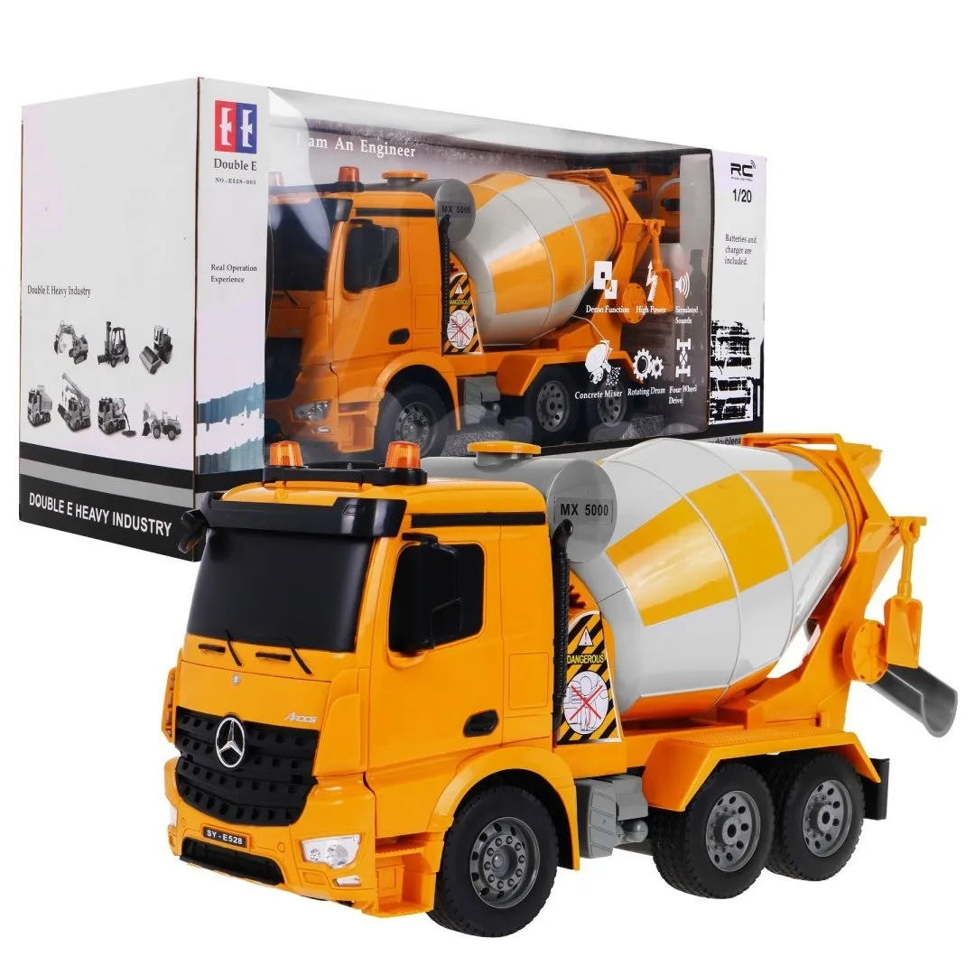 R/C toy car Mercedes-Benz Arocs 2.4 G 1:20 Double E - Mursko Središće
