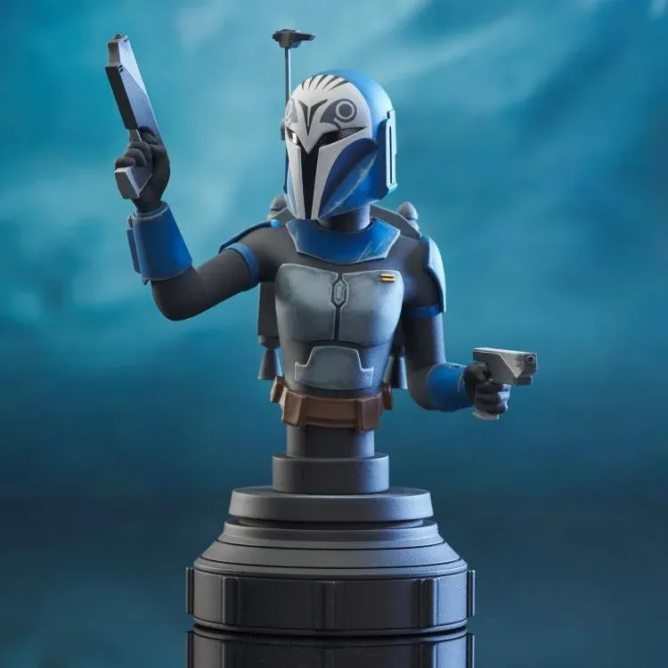 star wars: clone wars – bo-katan kryze 1:7 scale mini-bust - slika 4