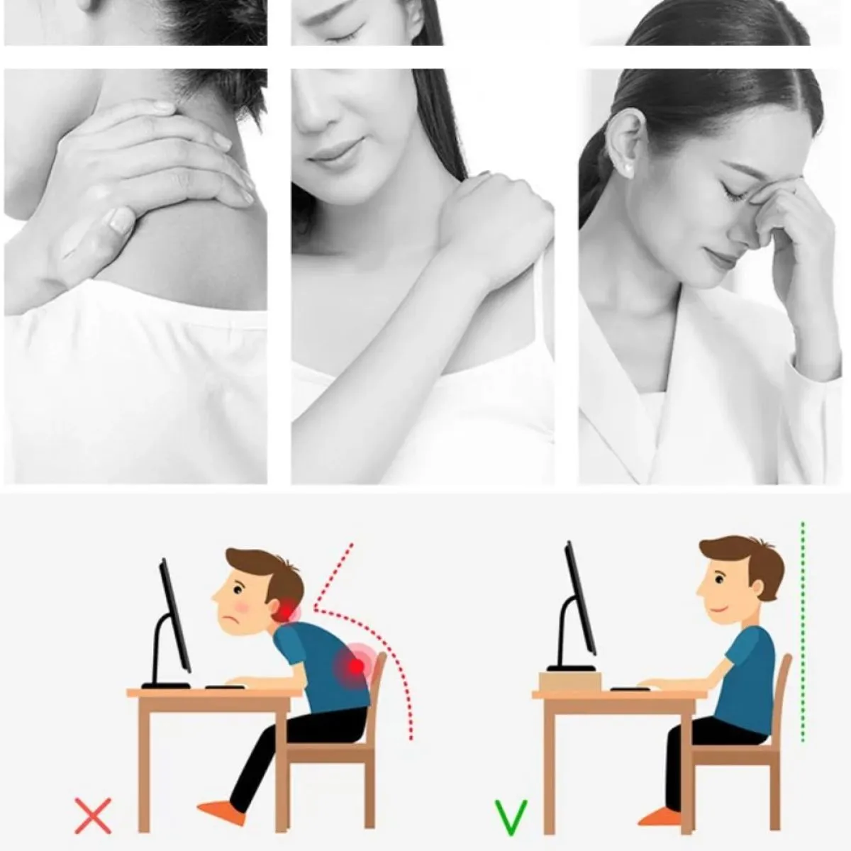 ergonomic double plus - višenamjenska polica za radni stol - slika 6