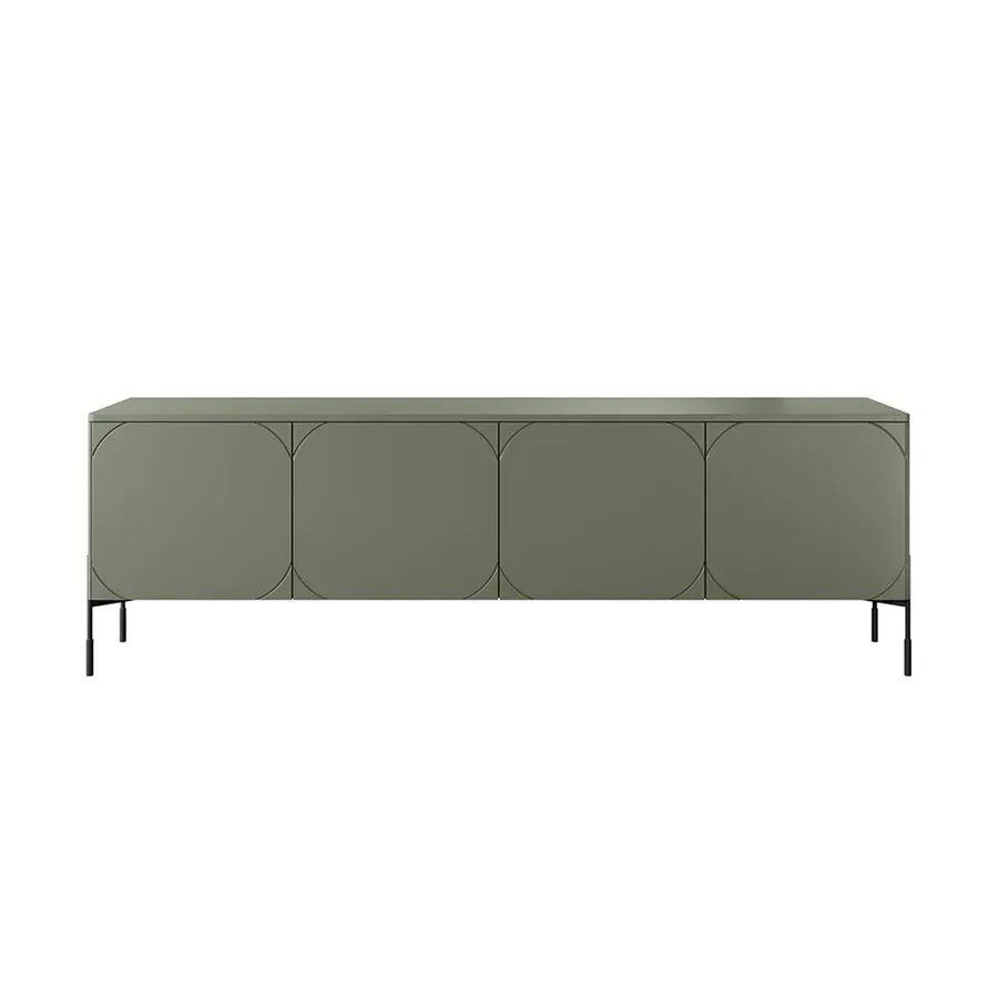 komoda sonatia 200cm, 4 vrata i 1 ladica, materijal: mdf - slika 2