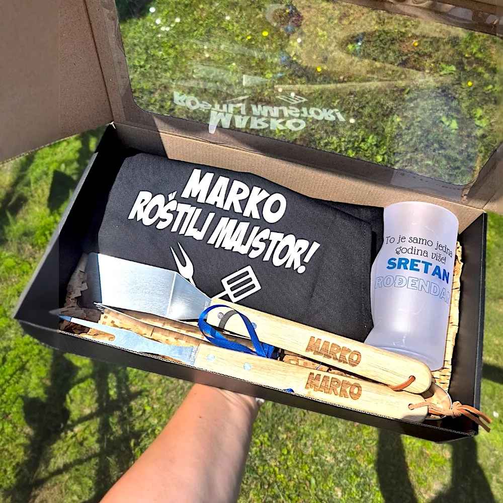 poklon paket za rođendan “kralj roštilja” - slika 2