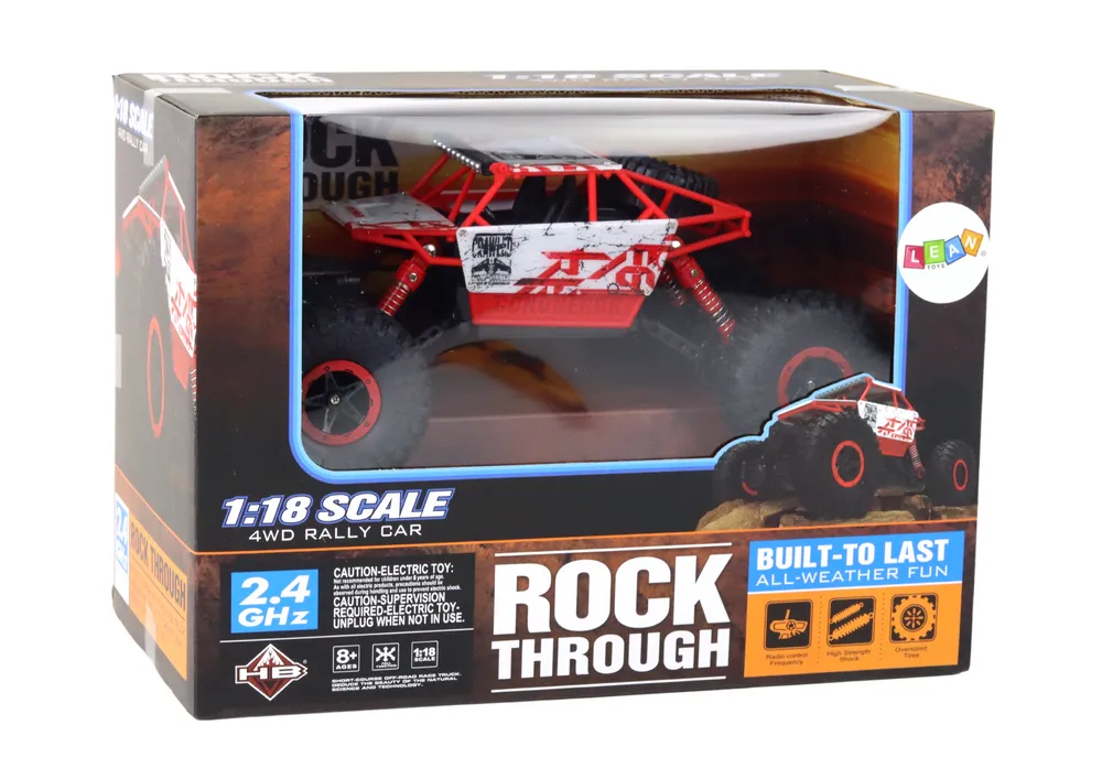 Off-road Remote Controlled RC Car 1:18 2.4G Red - Mursko Središće