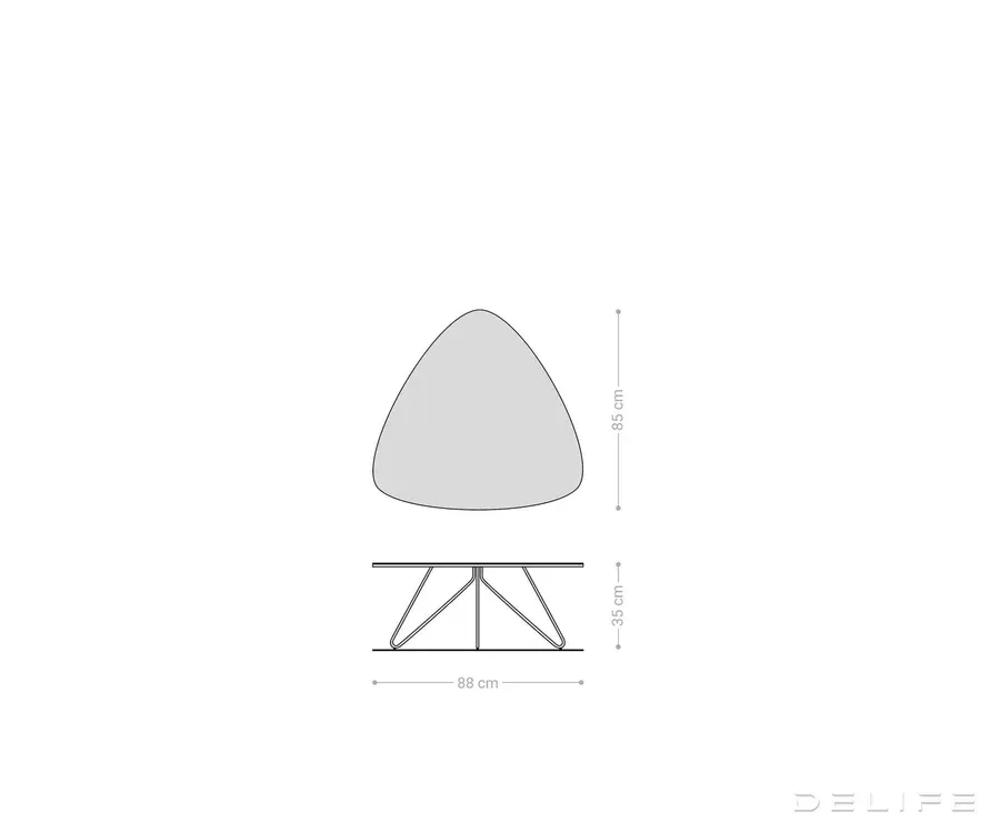 klub stolić ekrem 88x85cm, materijal: keramika calacatta - slika 8