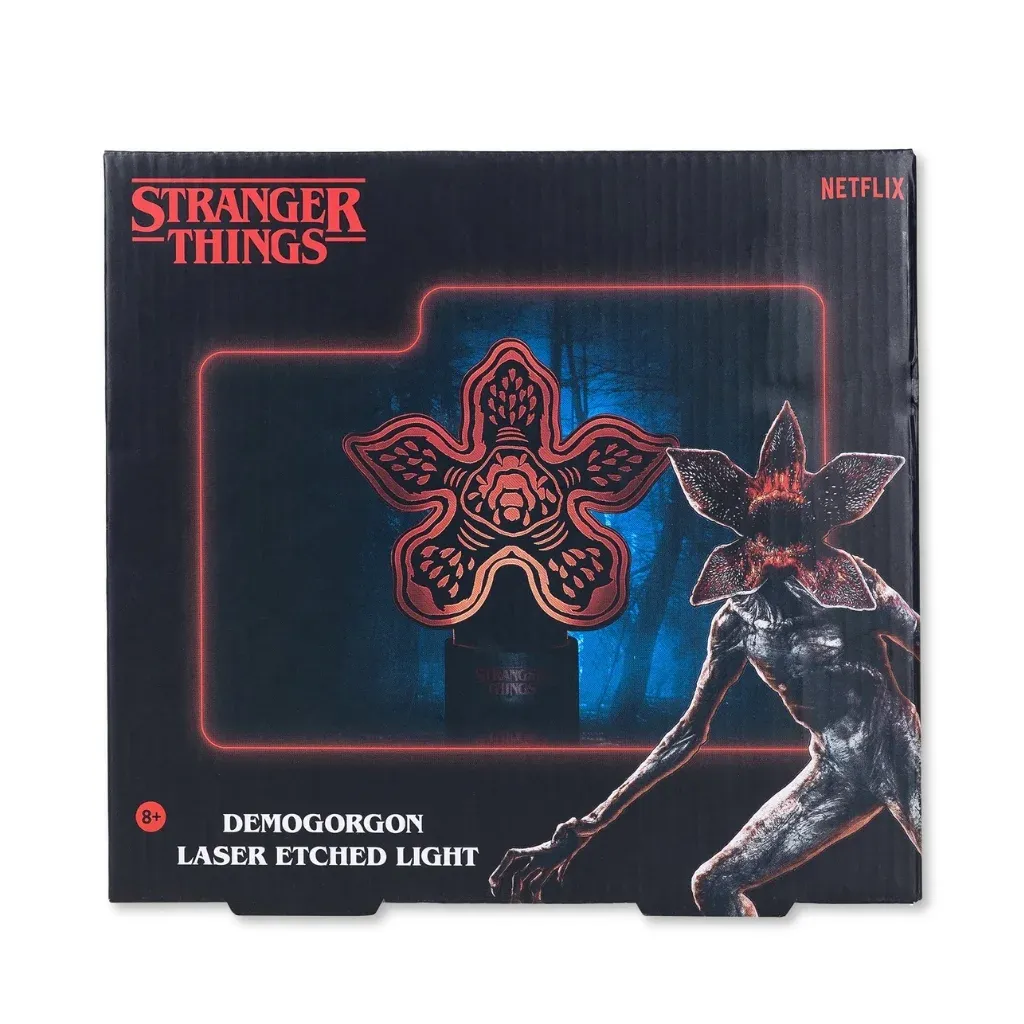stranger things demogorgon laser etched light - slika 4
