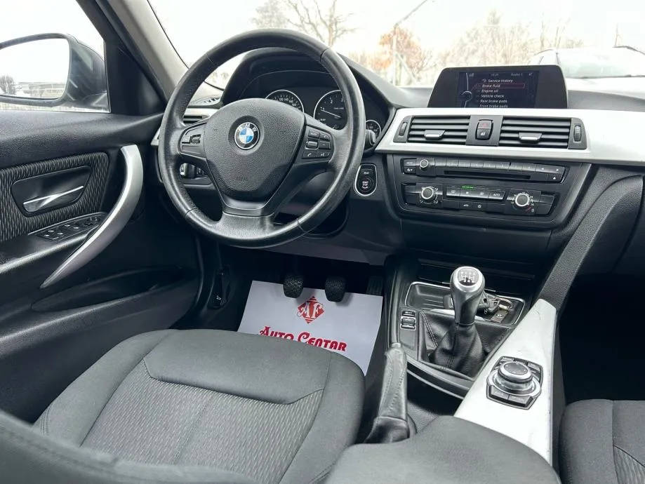 bmw serija 3 316d 2012.,navi, tempomat, sport mod, servis, alu 17 - slika 10