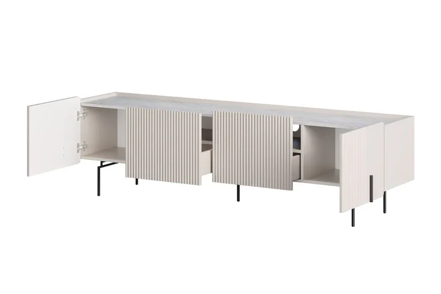 TV Komoda Malmi 200cm, 2 vrata i 2 Ladice, Materijal: MDF - Čakovec
