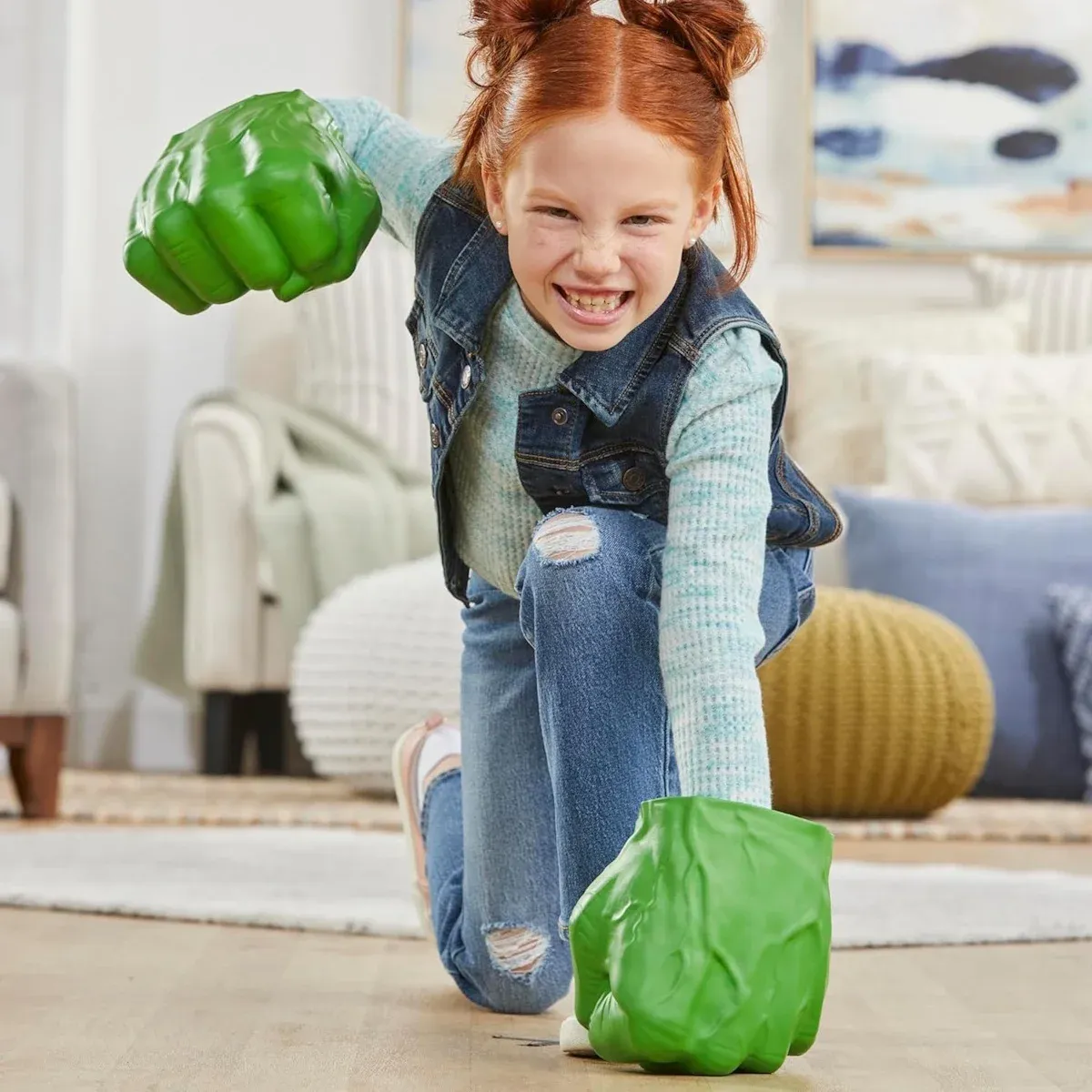 marvel avengers – hulk dječje šake - slika 3