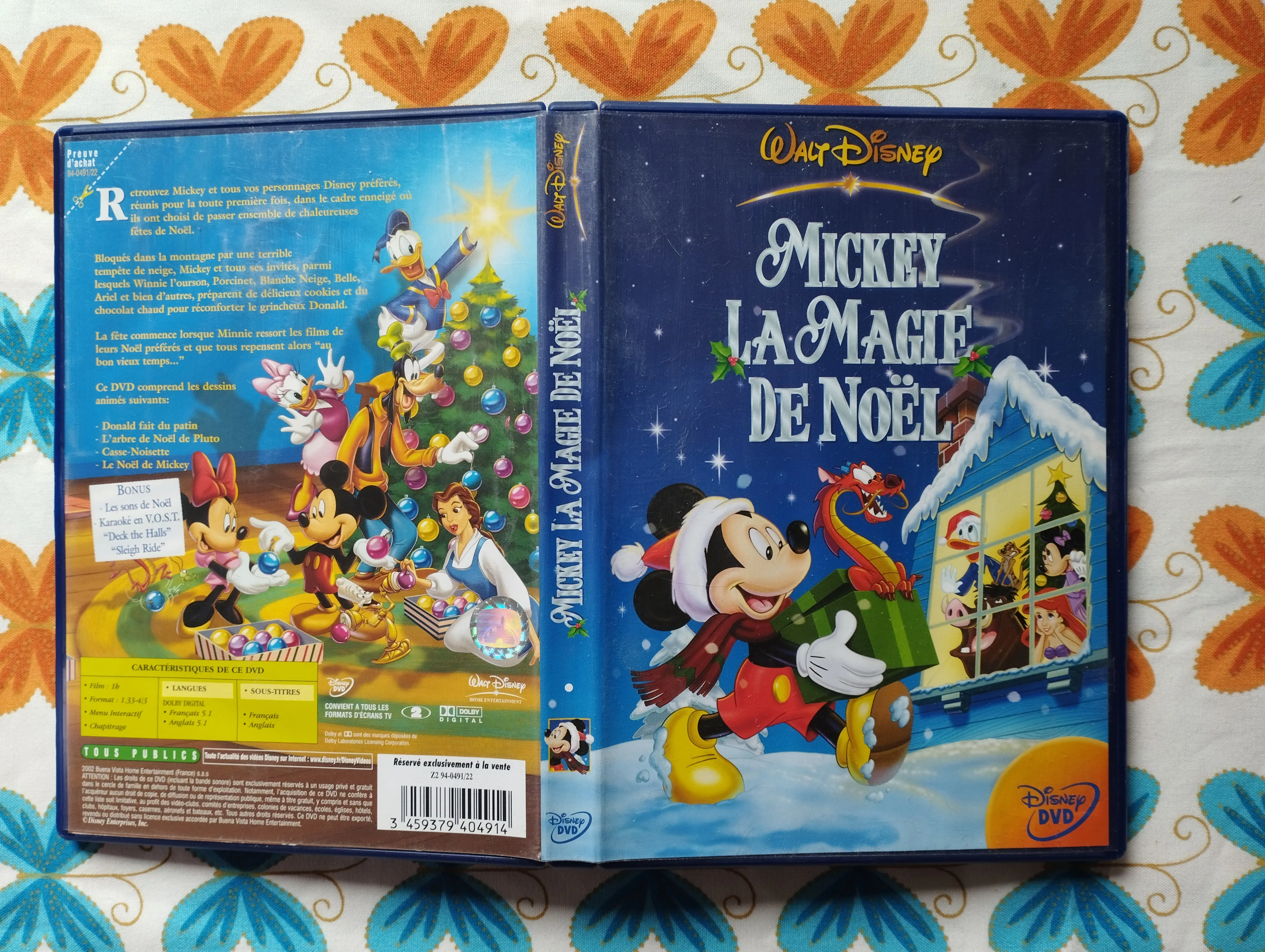 Disney - Mickeys magical Christmas DVD - Samobor