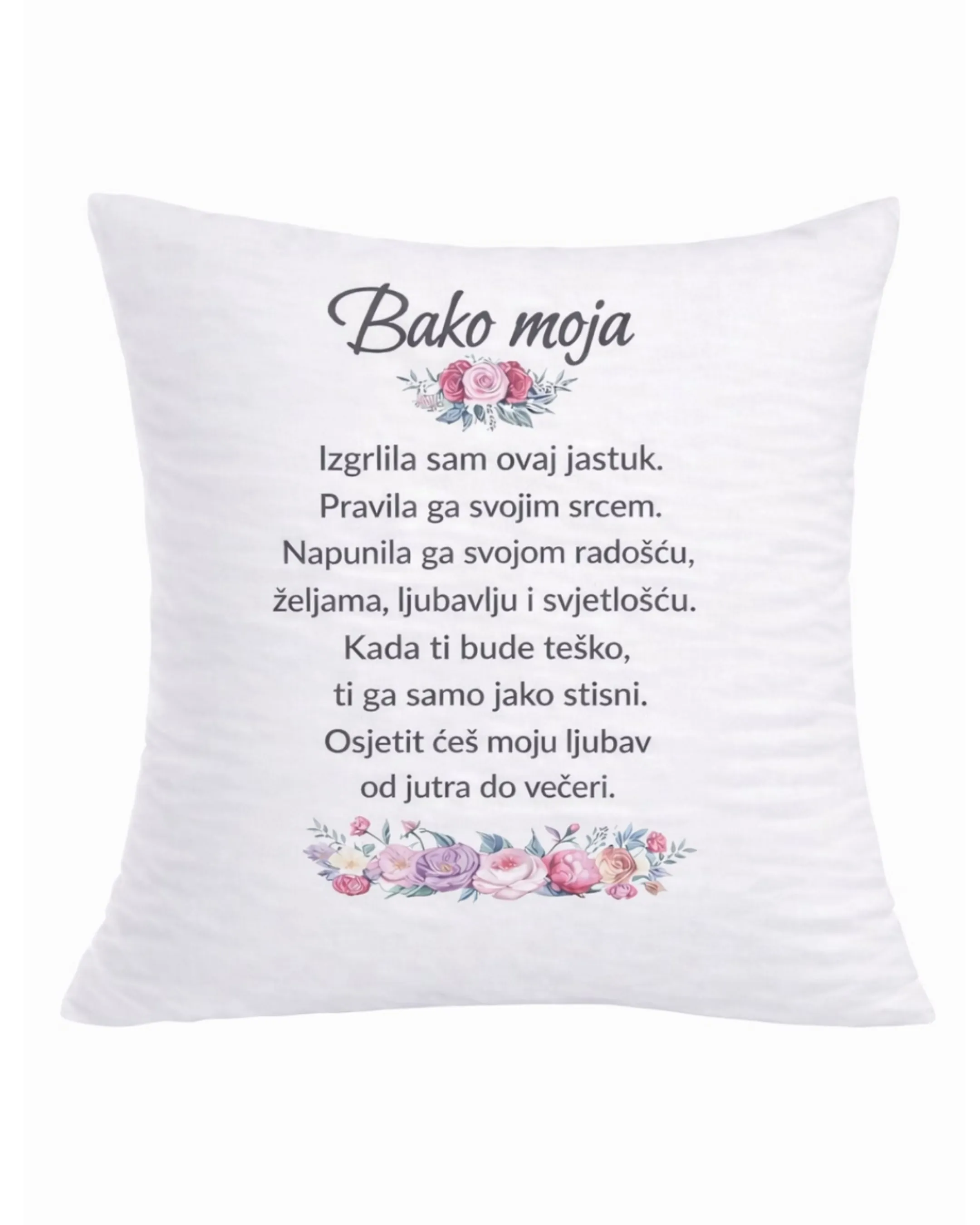 Jastučić za baku – Od unuke - Otočac