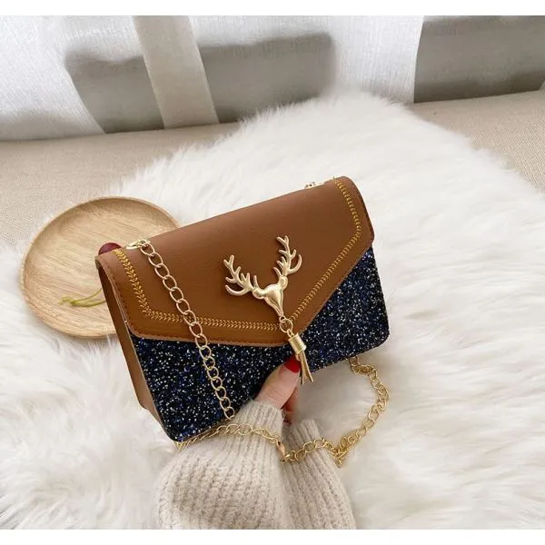 ženska torbica deer glitter - slika 3