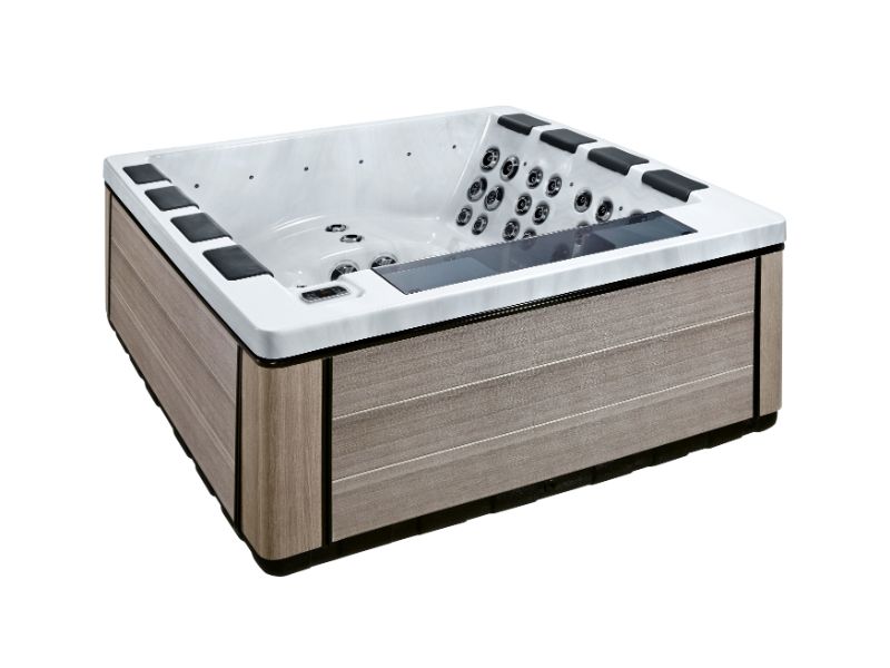 masažni bazen star – spa za 6-8 osoba – 230 x 230 x 92 cm – premium - slika 3