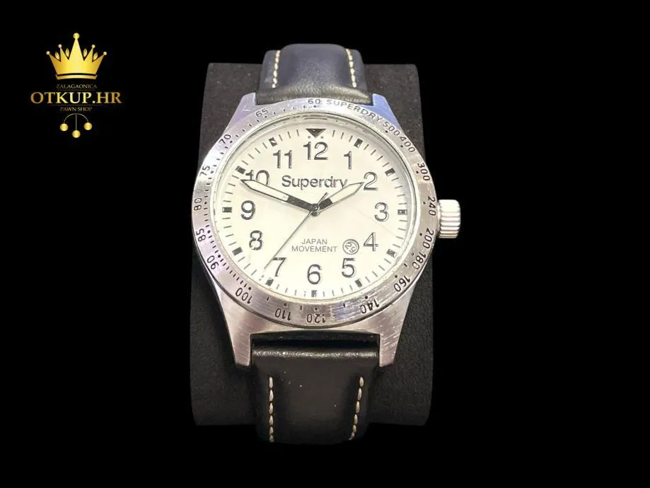 RUČNI SAT SUPERDRY SYG105TWA - 44mm / R1, RATE! - Zagreb