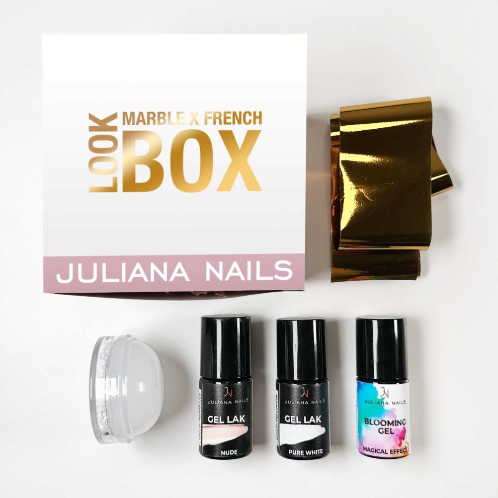 Look Box – Marble French Nails - Zagreb