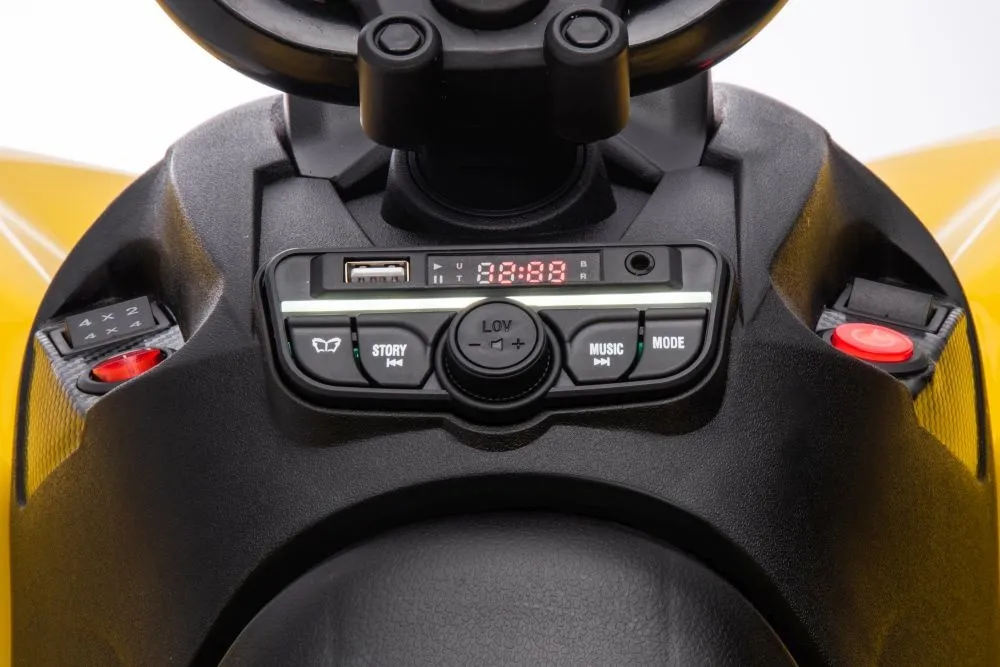 quad na akumulator can-am renegate 4x4 - žuti - slika 13