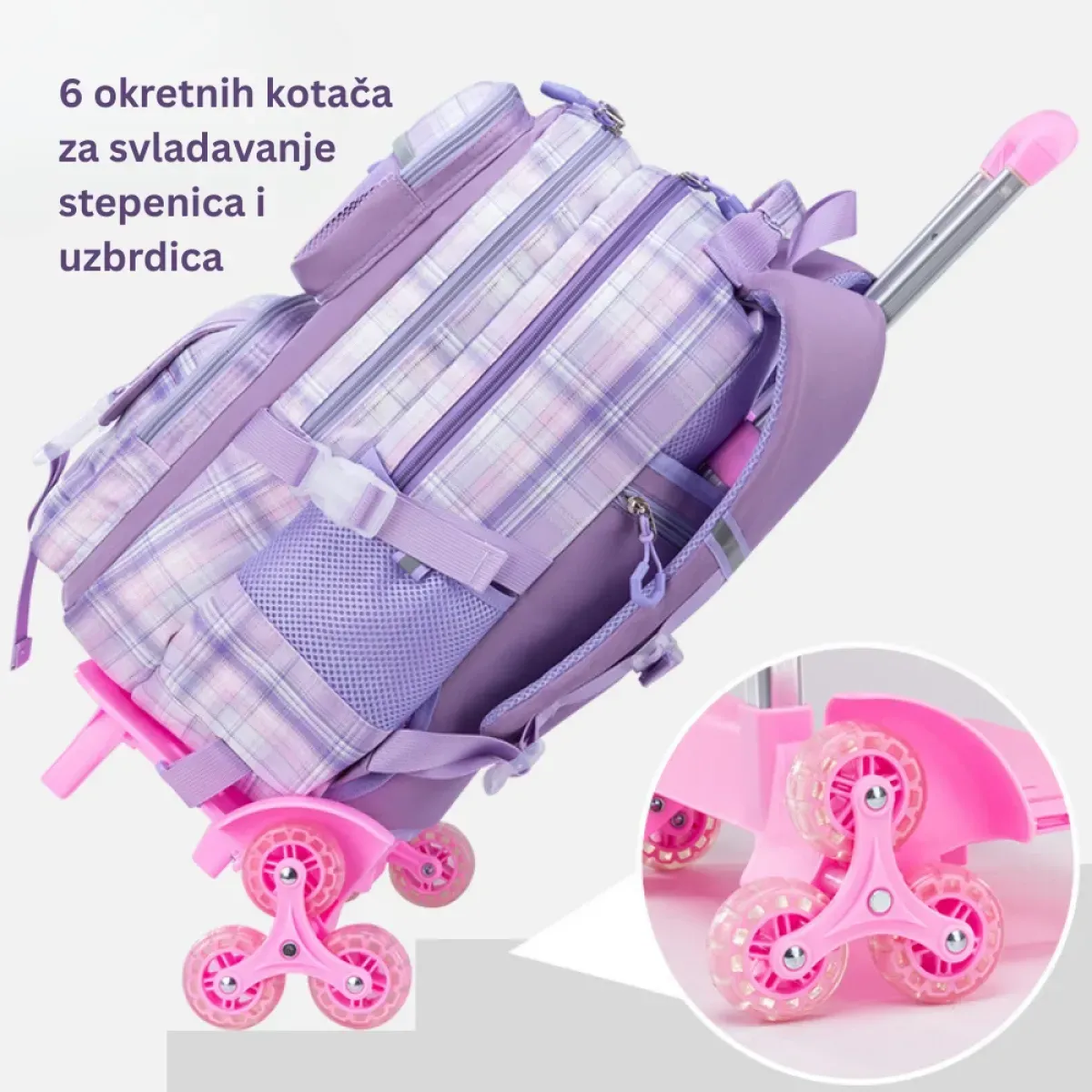 lily - školska torba na kotačiće - slika 4