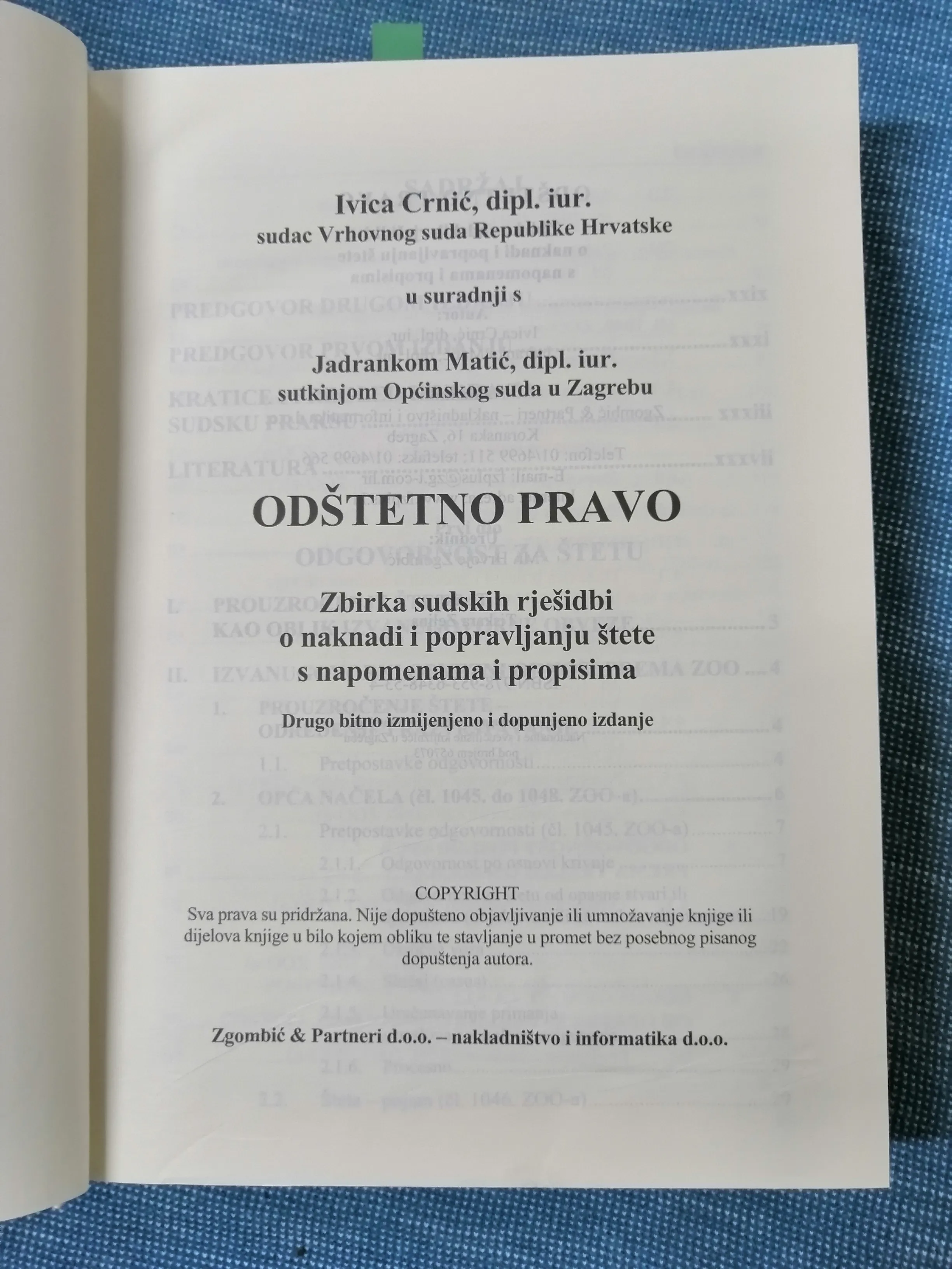 ivica crnić – odštetno pravo - slika 2