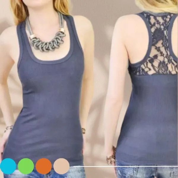 Pamučna majica top bluza sa čipkom D2611 - Zagreb, Novi Zagreb - istok