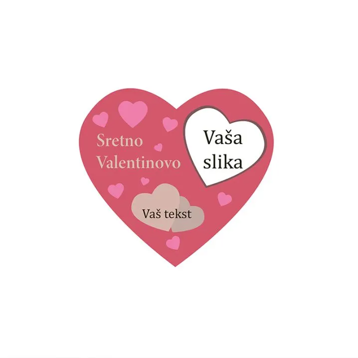 sretno valentinovo – podloga za miš - slika 2