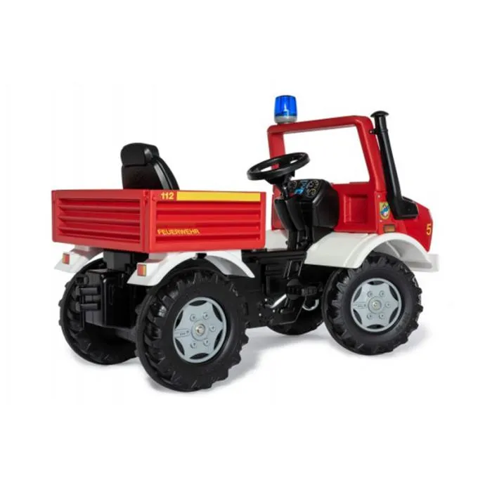 rolly toys vatrogasni kamion na pedale unimog nova verzija 2020 - slika 3