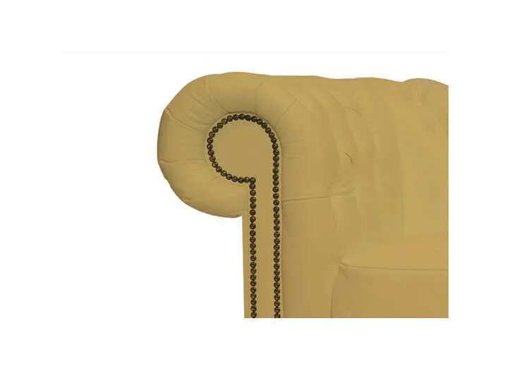 chesterfield fotelja class leather | 1-sjedište | ivory - slika 4