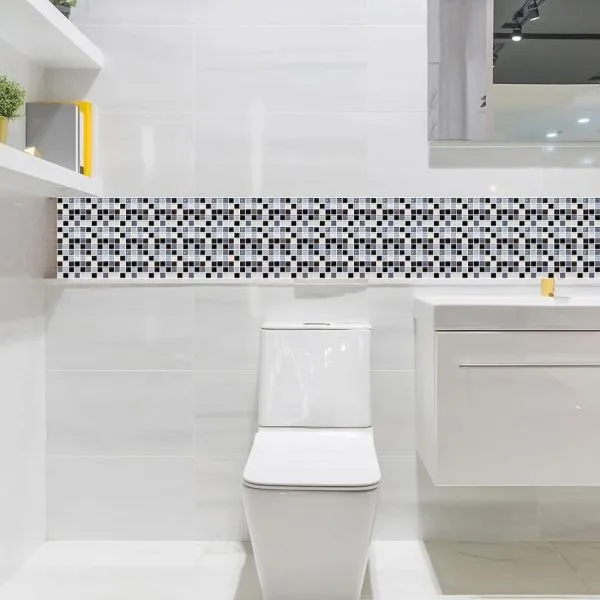 (6kom paket) 3d zidni pvc mozaik panel - samoljepljivo mod. 3504 - slika 6