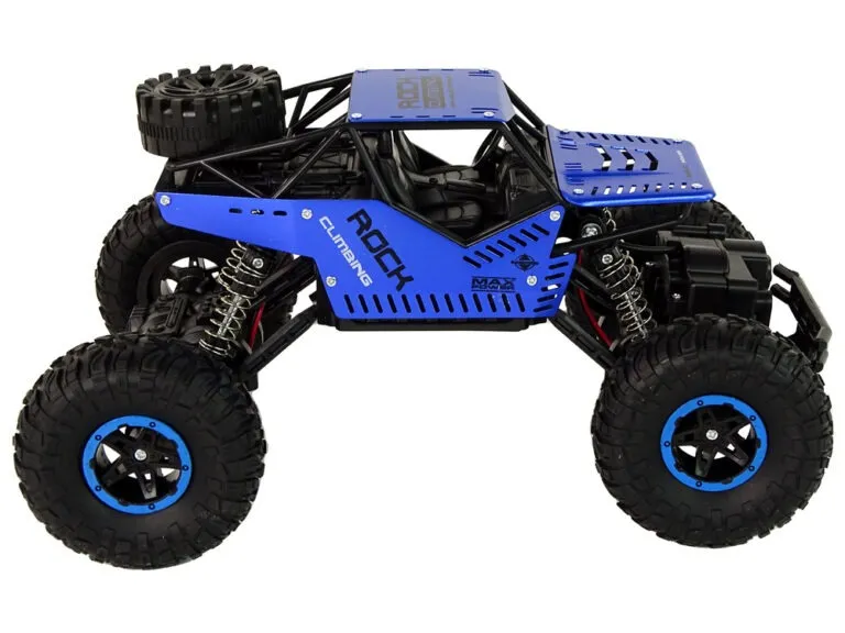 remote controlled rc car 1:16 black blue - slika 4