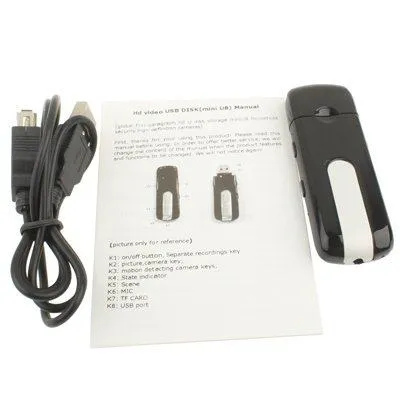 usb stick s hd mini kamerom, senzor pokreta mini kamera - slika 2