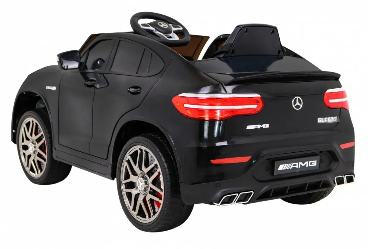 licencirani auto na akumultor mercedes benz glc63s 4x4 - crni - slika 2