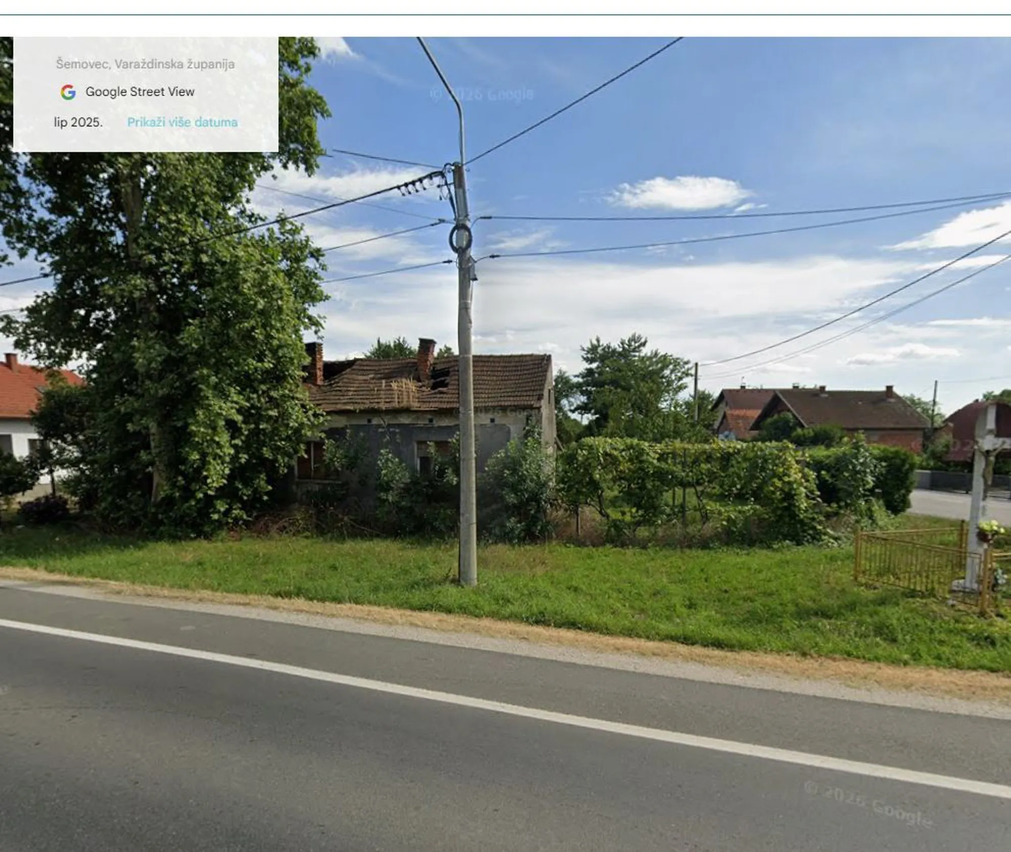 građevinsko zemljište šemovec 1322 m2 (49x27m) s objektom 249 m2 - slika 5