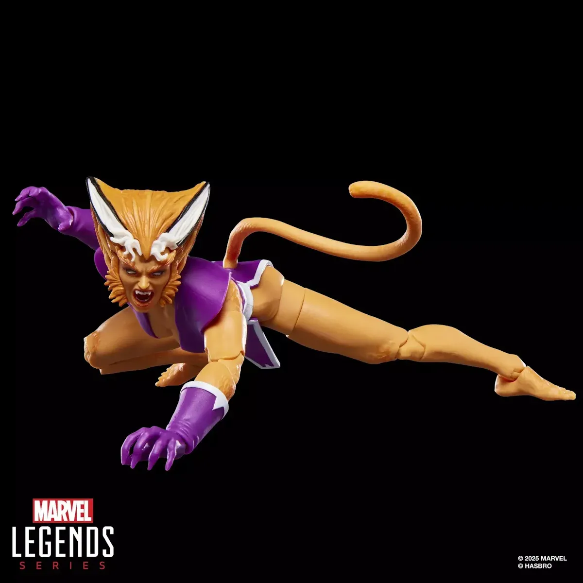 marvel legends series: x-force – feral figura, 15cm - slika 3