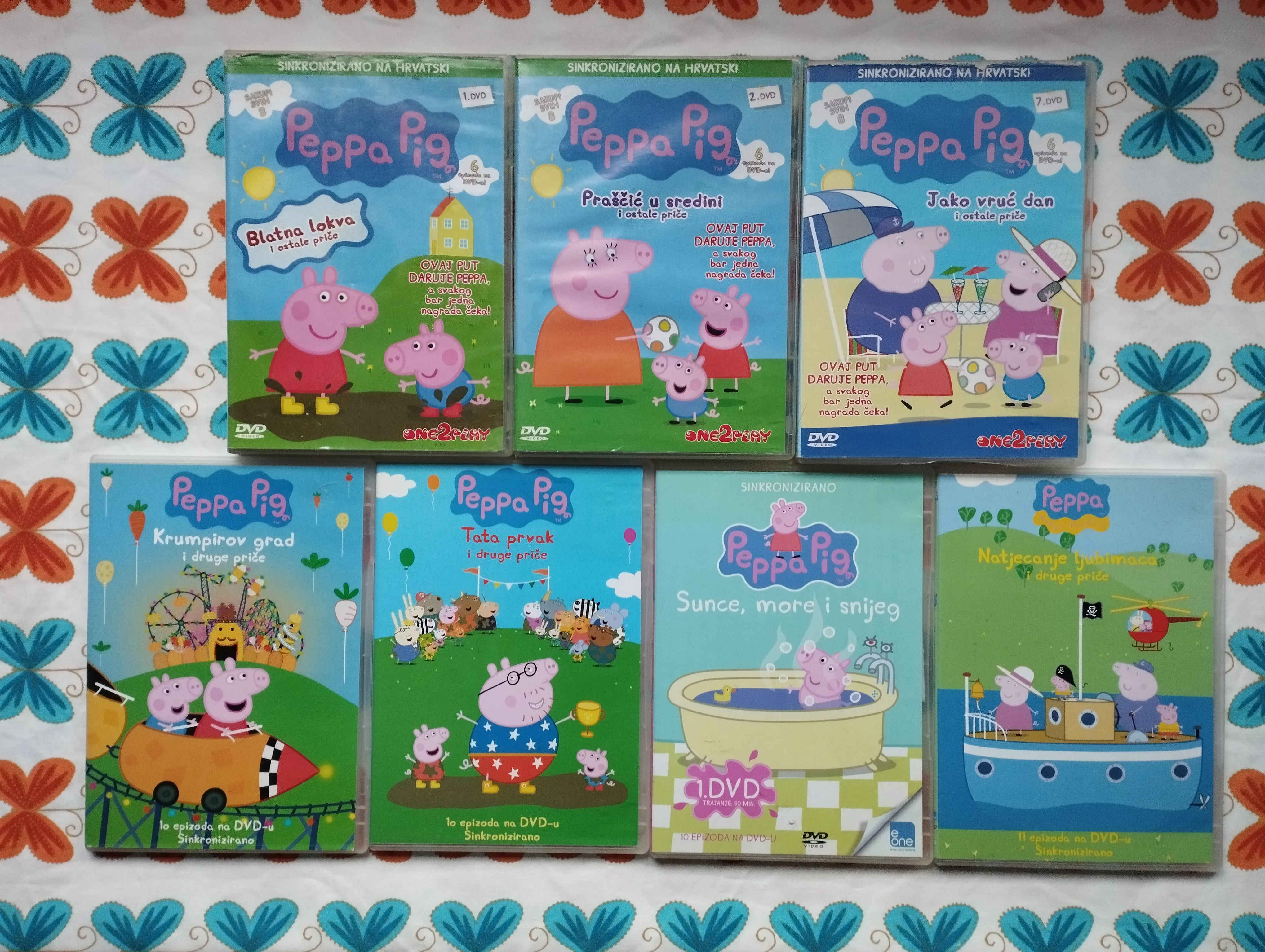 Peppa Pig DVD - više naslova - Samobor