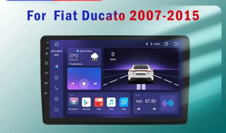 fiat ducato citroen jumper peugeot boxer original multimedija android - slika 5