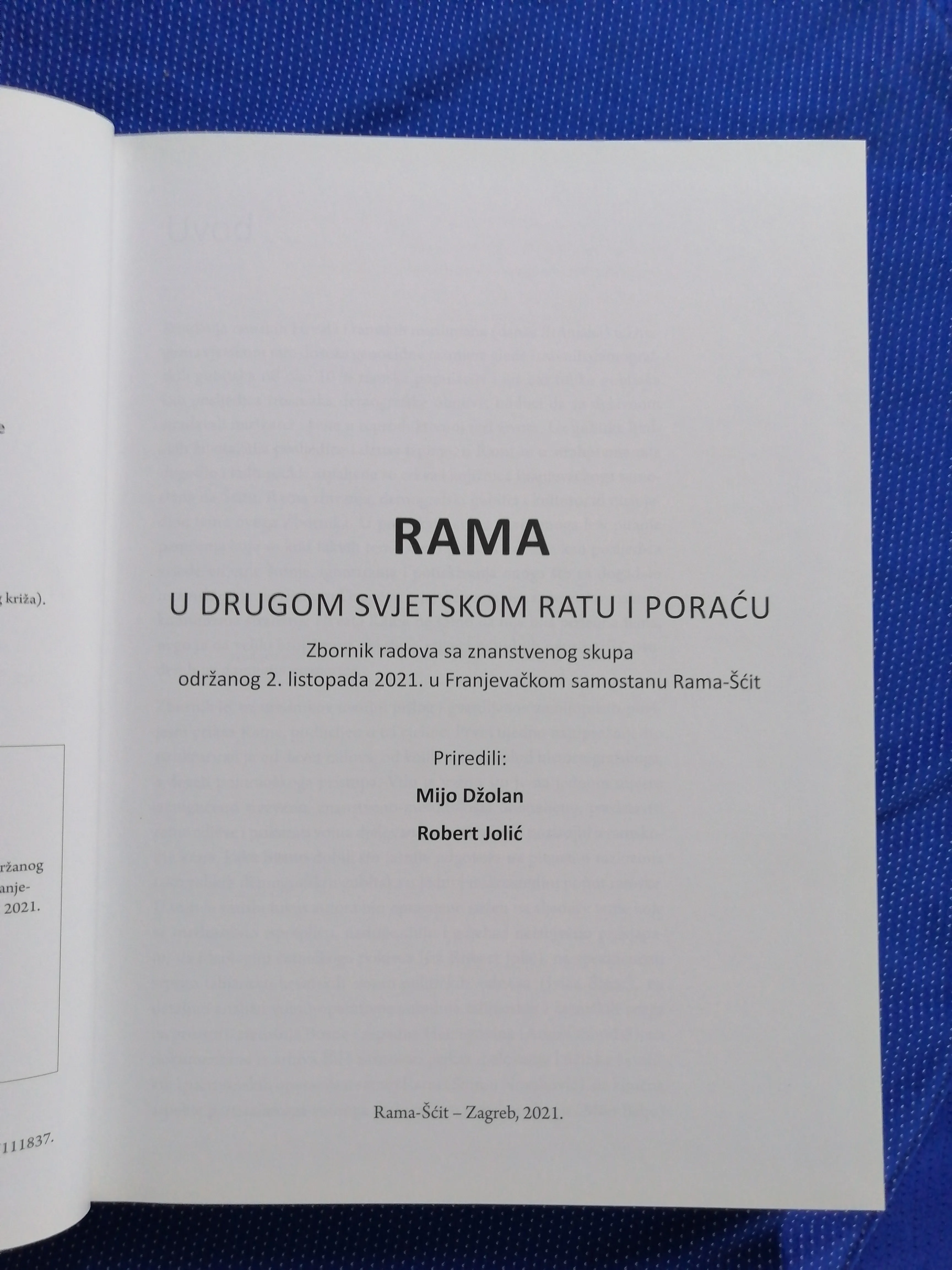 rama u drugom svjetskom ratu i poraću. zbornik radova - slika 2