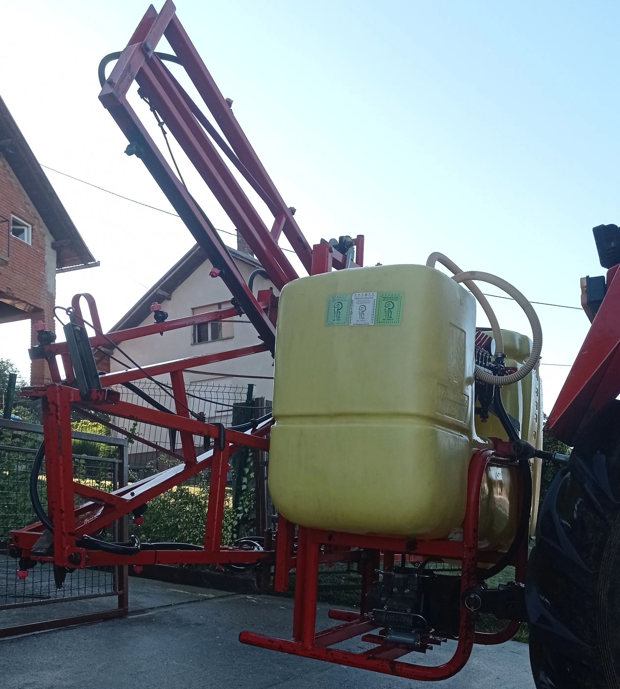 traktorska šprica agromehanika ags 600 e - slika 9