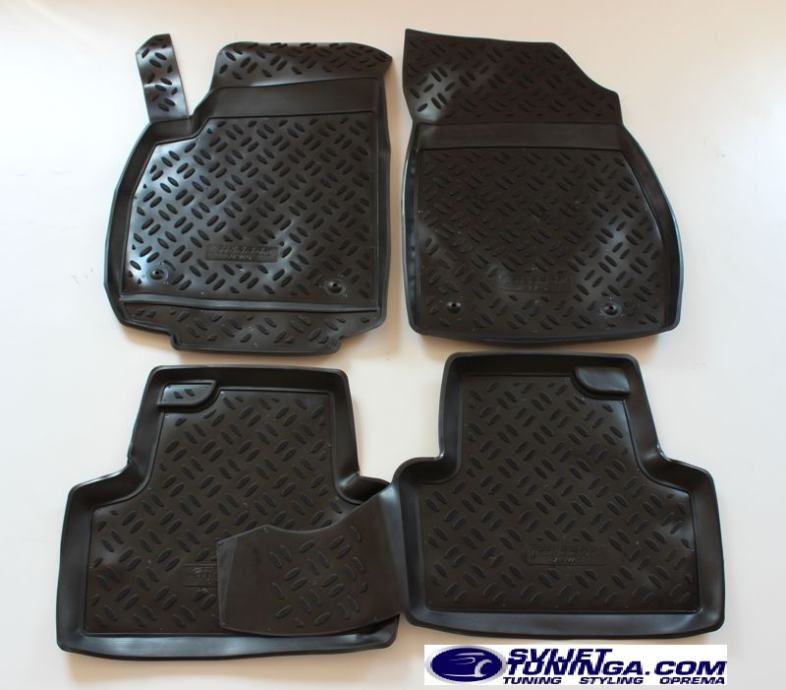premium 3d gumeni tepisi + kadica za nissan qashqai 2 2014+ - slika 2