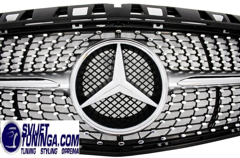 maske za mercedes benz a klasa w176 - a45 amg dizajn- diamond - slika 6