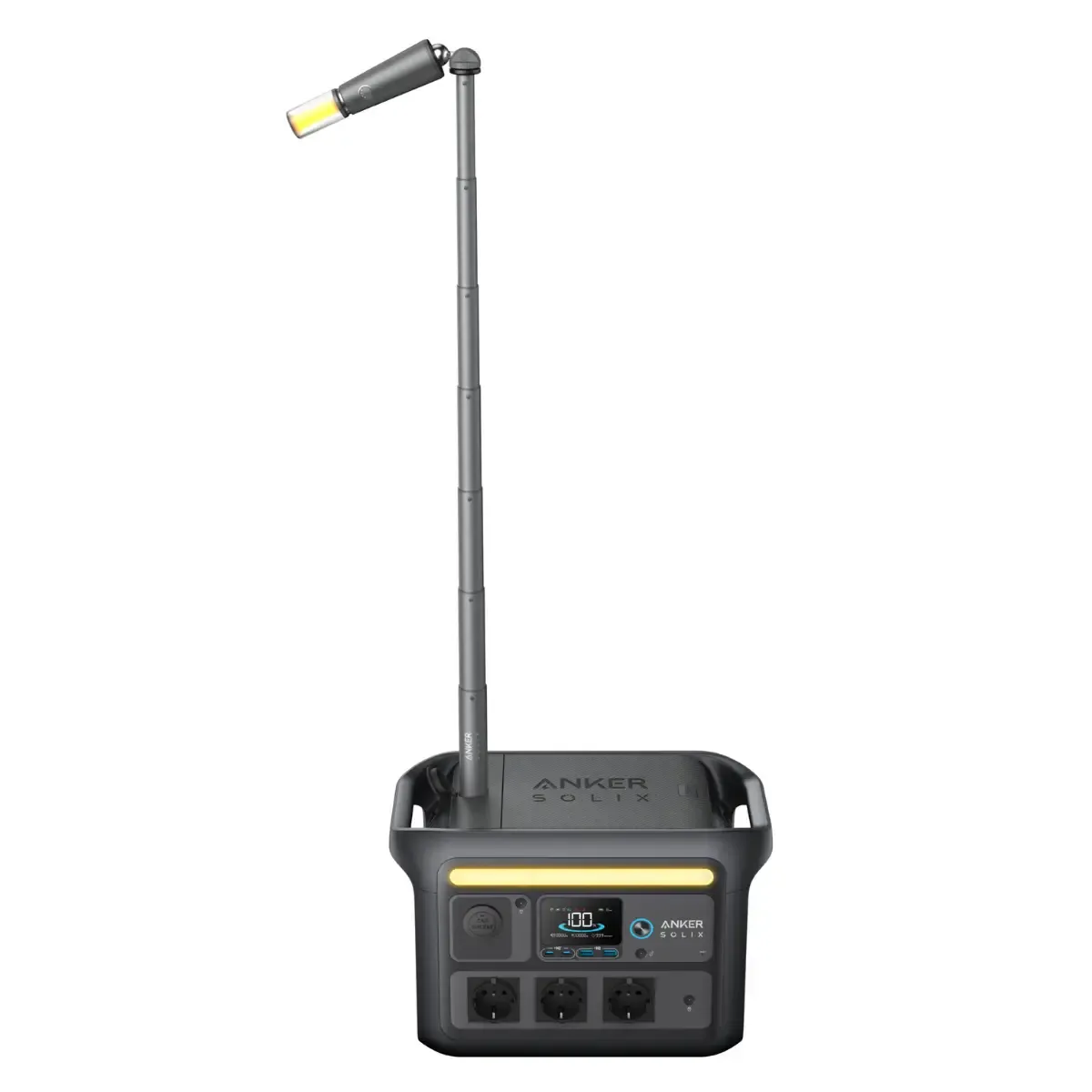 baterijski agregat za struju anker solix c800x 768wh, 1200w - slika 4