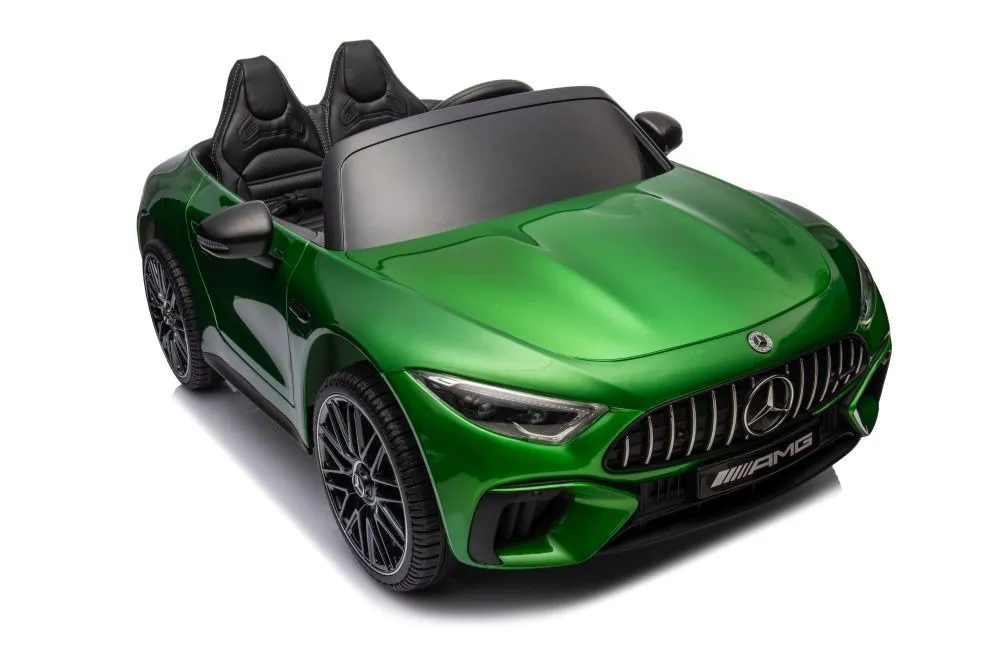 licencirani auto na akumulator mercedes amg sl63 - zeleni/lakirani - slika 7