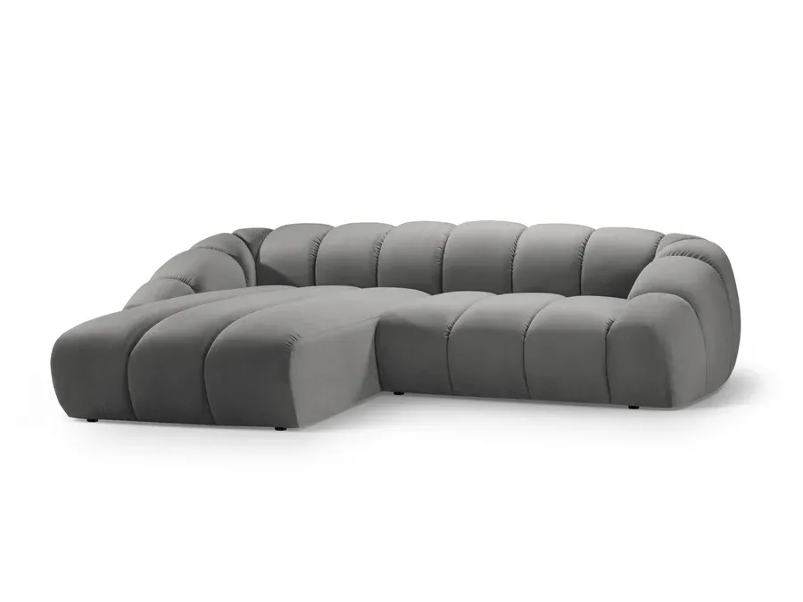 kutna garnitura diana 334x182cm, materijal: baršun - slika 2