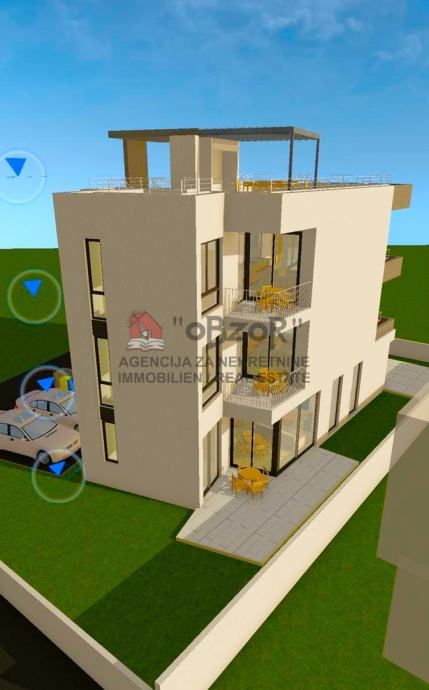 petrčane-punta radman, dvosoban apartman s vrtom - novogradnja - slika 6