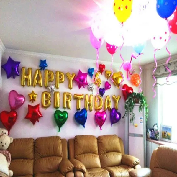 folijski baloni happy birthday - slika 6