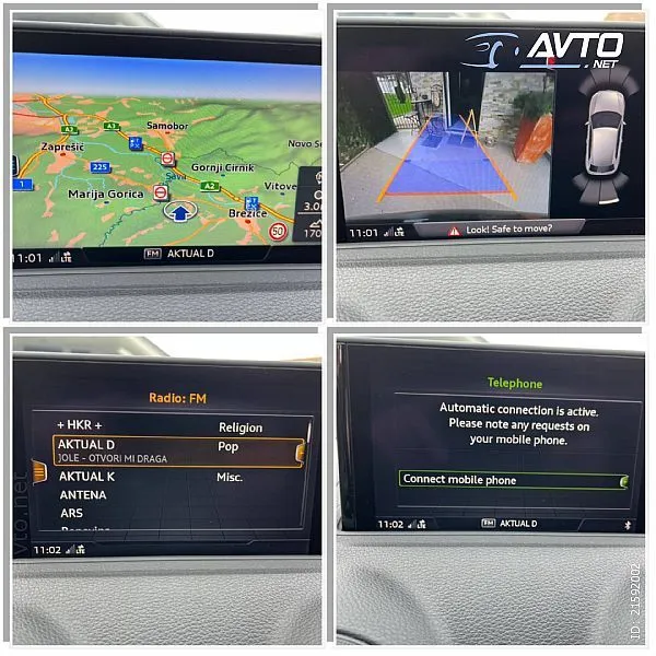 audi a3 1.6 tdi-led-navigacijska-kamera-izvrstan - slika 15