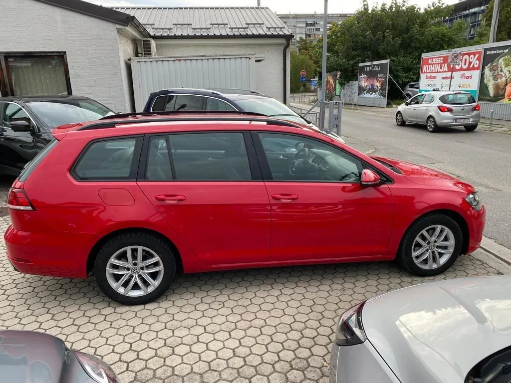 vw golf 7 variant 1,6 tdi, radar, klima, 4 x garancija ! - slika 5