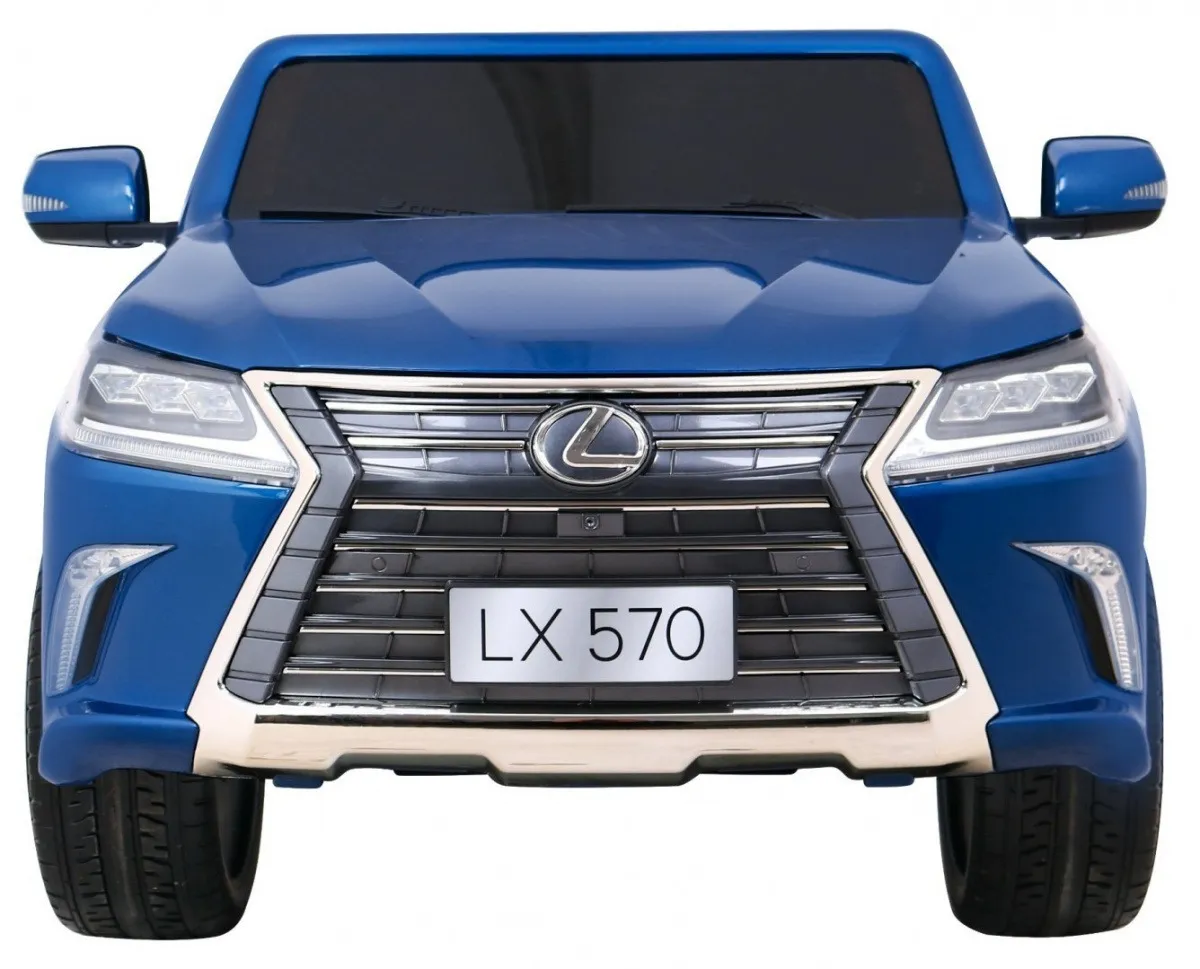 licencirani auto na akumulator lexus lx570 4x4 - dvosjed - plavi - slika 3
