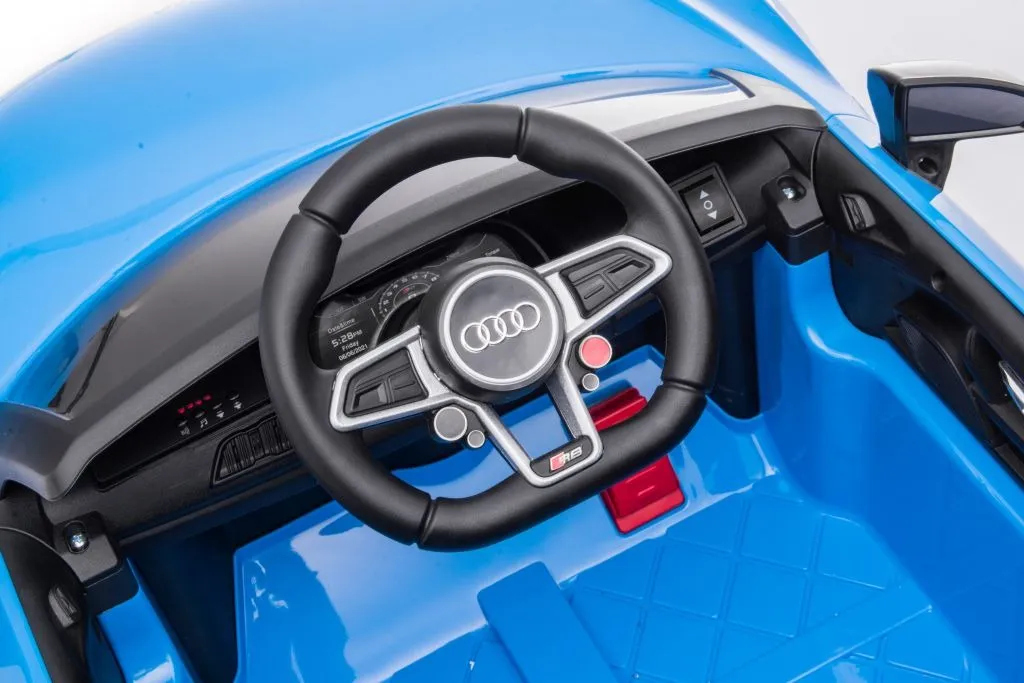 licencirani auto na akumulator audi r8 lift a300 - plavi - slika 11