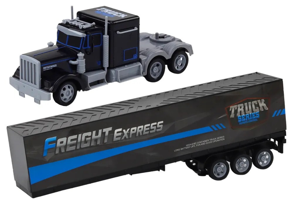 remote control truck rc remote control lights 27mhz blue - slika 3