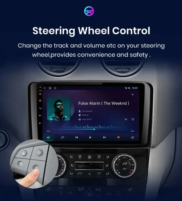original mercedes ml gl w164 x164 android multimedija parking kamera - slika 3