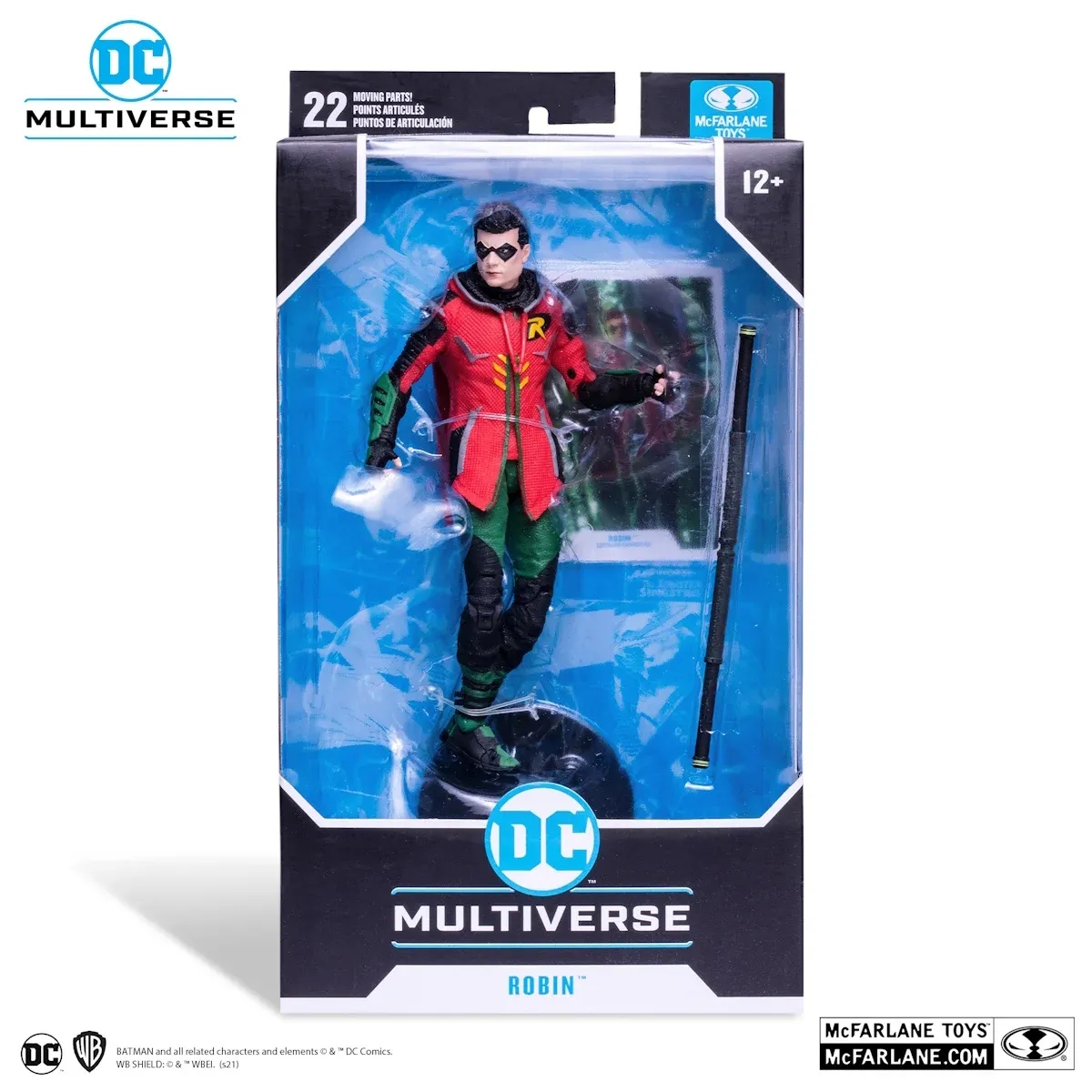 mcfarlane dc multiverse – robin (gotham knights) figura, 18cm - slika 9